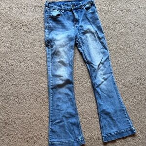 Cowgirl Tuff Girls Light Blue Bootcut Jeans